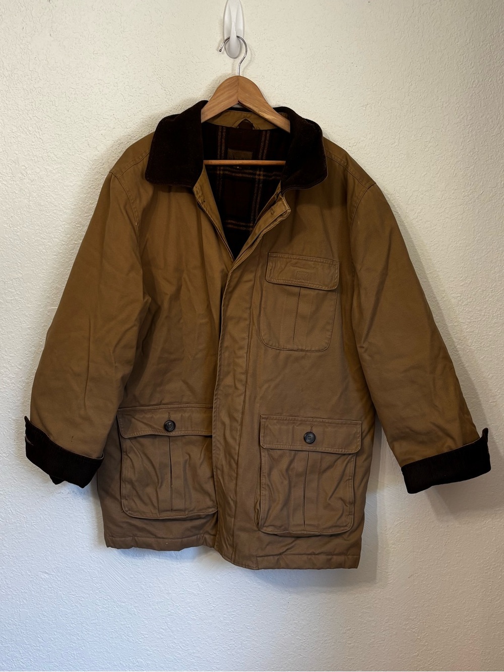 St. John's Bay Lined Chore Jacket Large